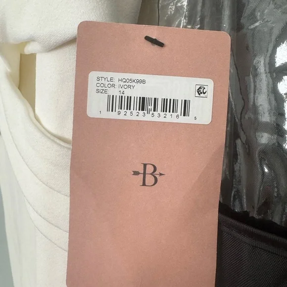BHLDN Fira Dress Ivory. NWT - Picture 7 of 9